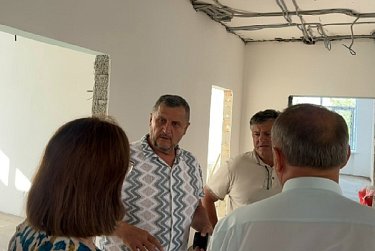 В Ташле полным ходом идет капремонт детского сада «Дружба»